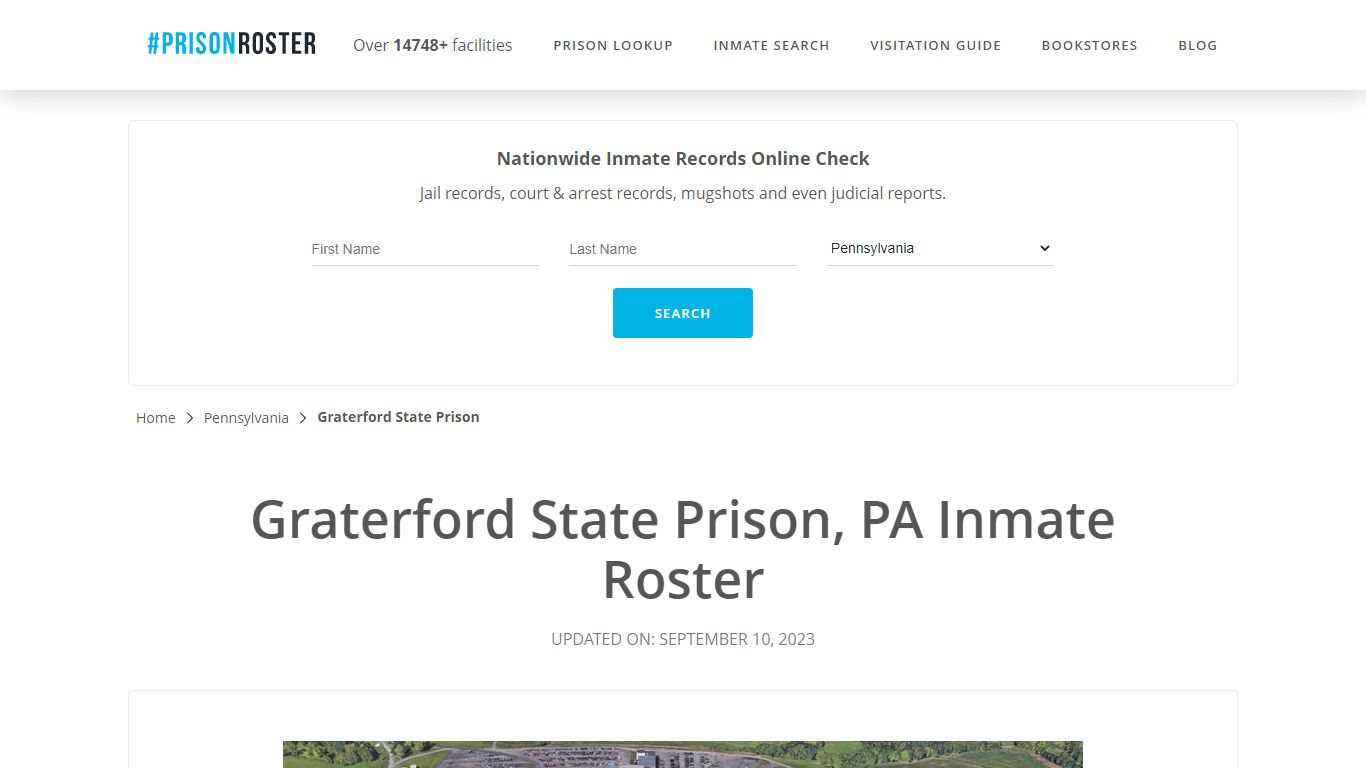 Graterford State Prison, PA Inmate Roster - Prisonroster