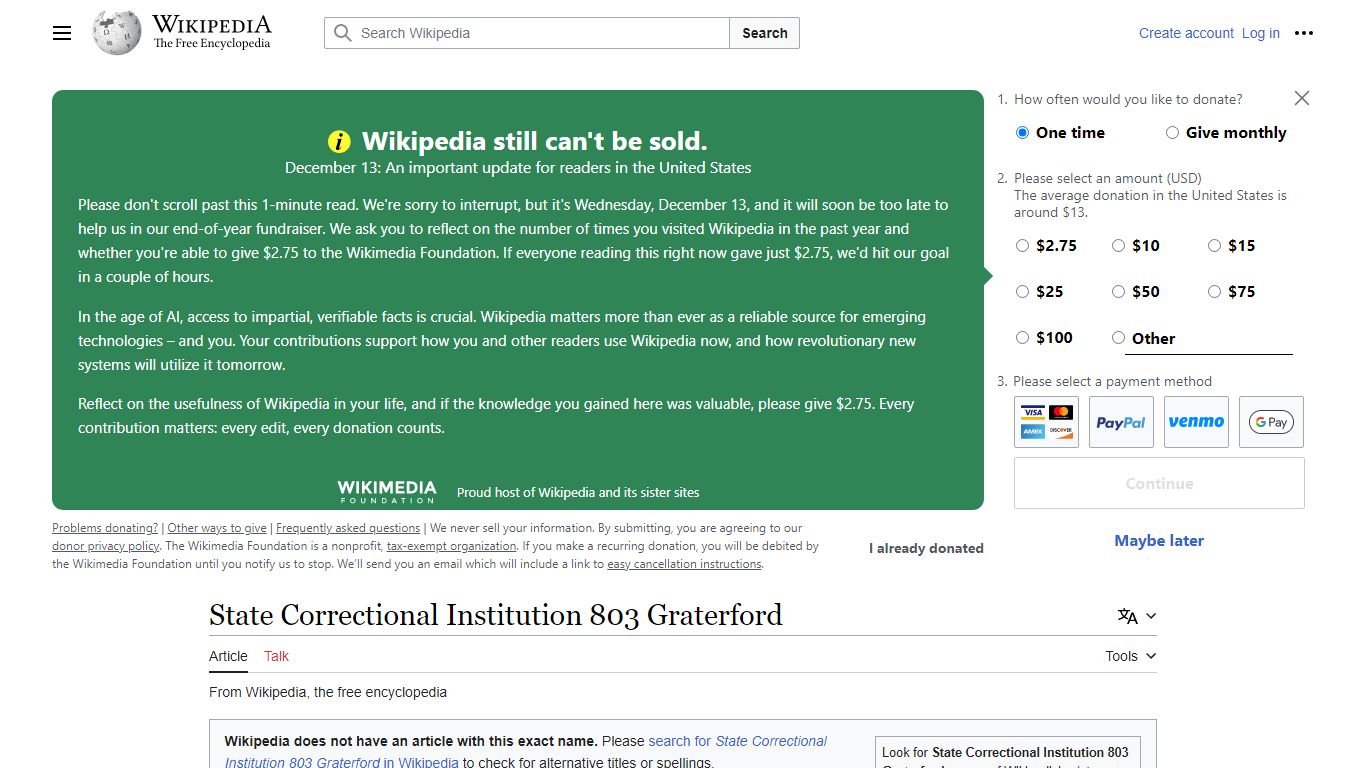 State Correctional Institution – Graterford - Wikipedia